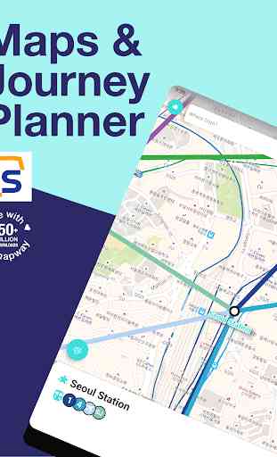 Seoul Metro Subway Map and Route Planner 3