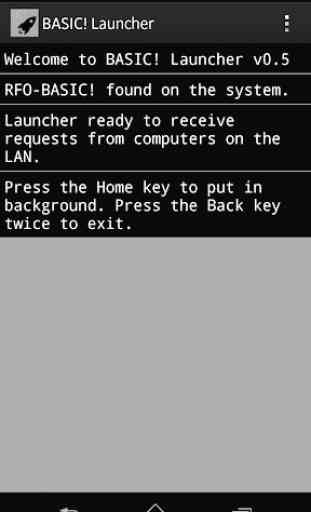 BASIC! Launcher (WiFi) 2