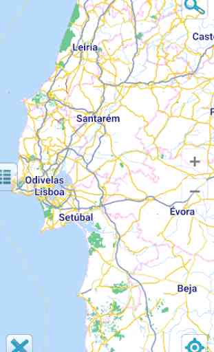 Map of Portugal offline 1