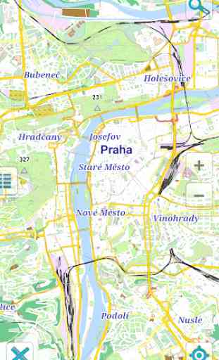 Map of Prague offline 1