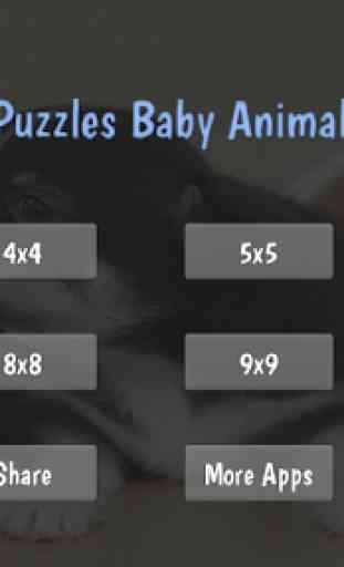 Tile Puzzles · Baby Animals 4