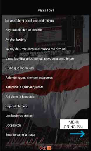 Canciones y Letras River Plate 2