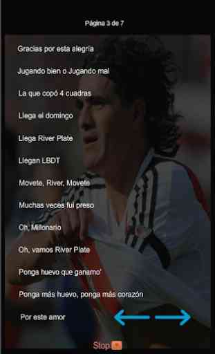 Canciones y Letras River Plate 4