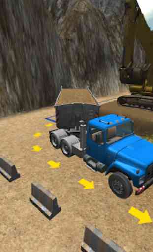 Construction Truck 3D: Sand 2