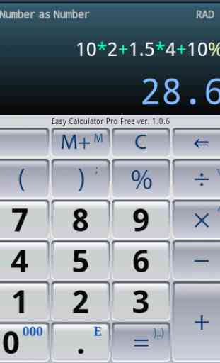 Easy Calculator Pro 1