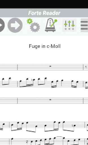 Forte Sheet Music Reader 2