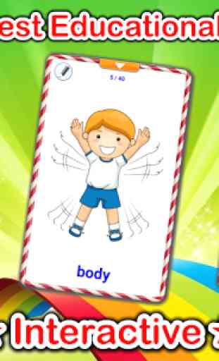 Body Parts Cards (Learn Languages) 1