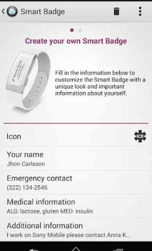 Estensione Smart Badge 2