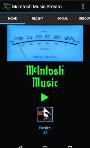 McIntosh Music Stream 1