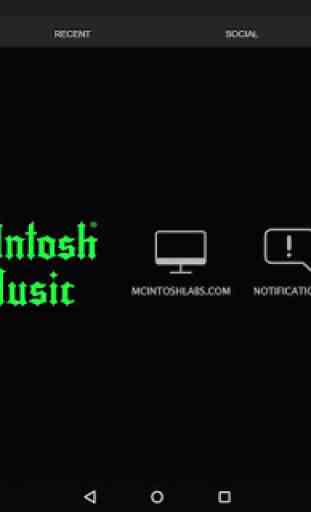 McIntosh Music Stream Tablet 4