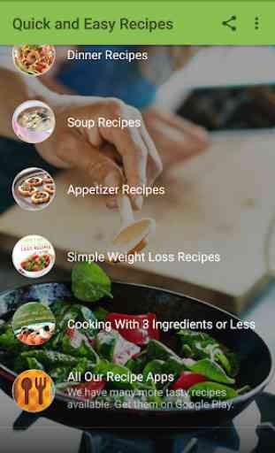 Quick and Easy Recipes 2