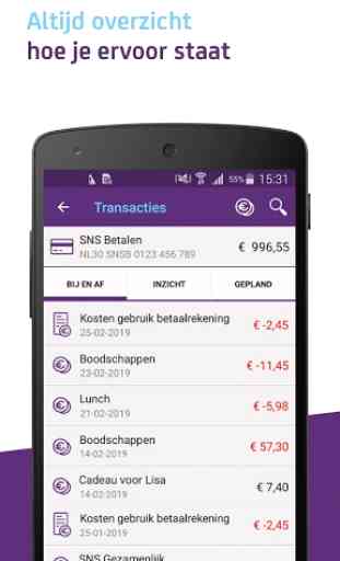 SNS Mobiel Bankieren 3