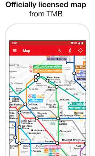 Barcelona Metro - TMB map and route planner 1