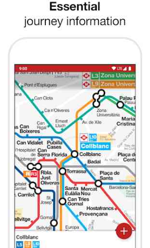 Barcelona Metro - TMB map and route planner 2