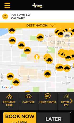 Checker Cabs Calgary 1