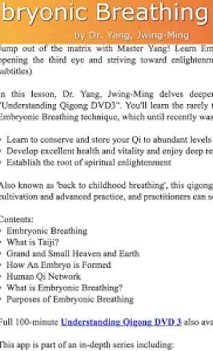 Embryonic Breathing Qigong 3