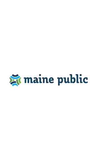 Maine Public Broadcasting App 1