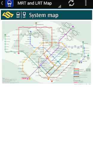 Singapore MRT e LRT Map 2020 1