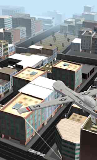 UAV Drone Army Città SIM 2015 1
