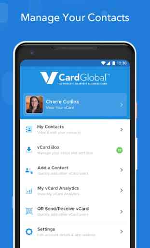 vCard Global Business Card 2