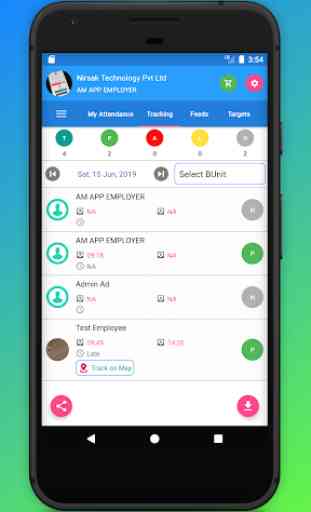Attendance Master - Tracking, Targets and Payments 3