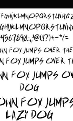 Fonts for FlipFont 50 Pencil 2