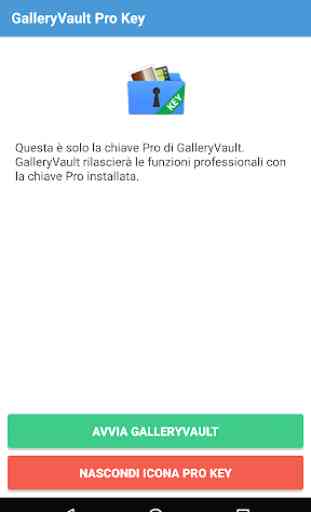 GalleryVault Pro Key - Nascondi foto e video 1
