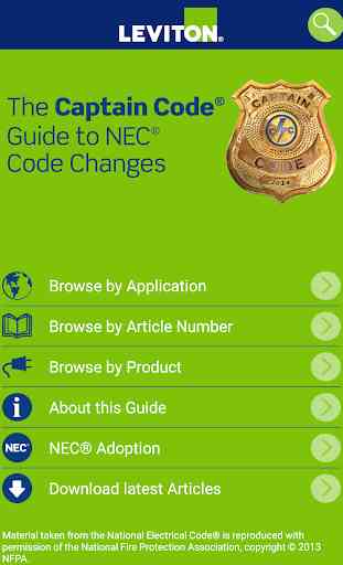 Leviton Captain Code 2014 NEC Guide 1