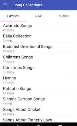 LK Lyrics - (8000 Sinhala Lyrics) 3
