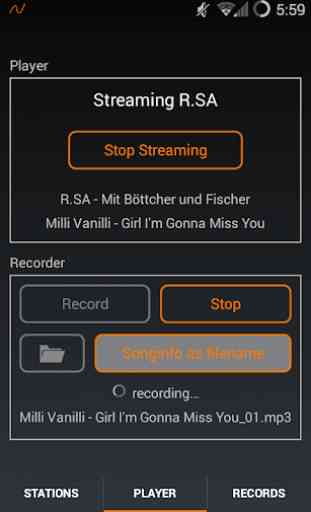 MR Recorder - Radio Streaming 1