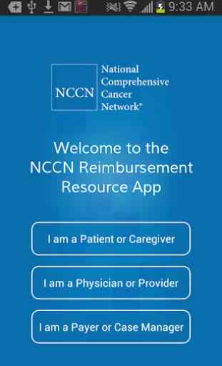NCCN Reimbursement Resource 1