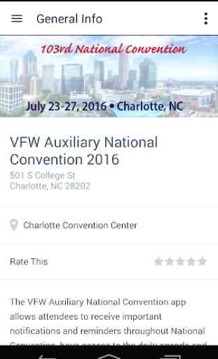 VFWA National Convention 2016 2