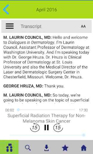 AAD Dialogues in Dermatology 2