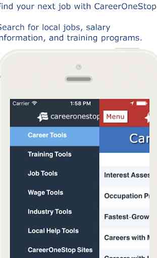 CareerOneStop Mobile 1