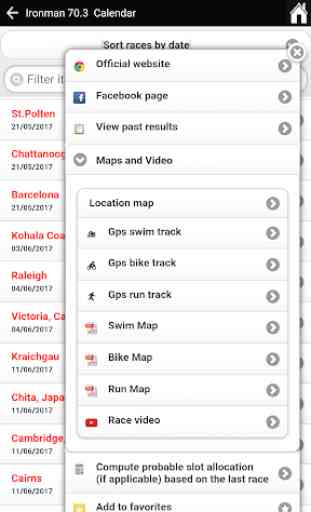 Ironman Database - Tracker app 3