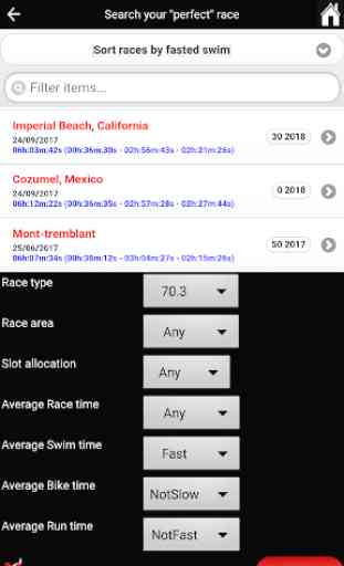 Ironman Database - Tracker app 4