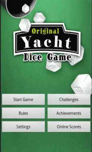 Original Yacht Dice Game 1