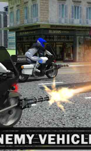 Police Bike Crime Patrol Squad: Gangster Car Chase 2