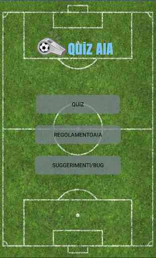 Quiz AIA Regolamento Calcio 1