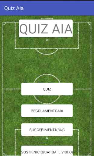 Quiz AIA Regolamento Calcio 4