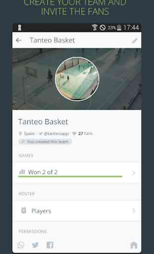 Tanteo · Your real-time scoreboard 4