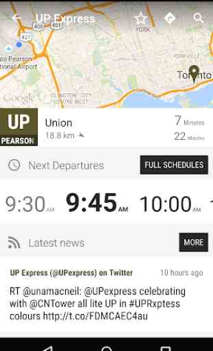 Union Pearson Express Train - MonTransit 2