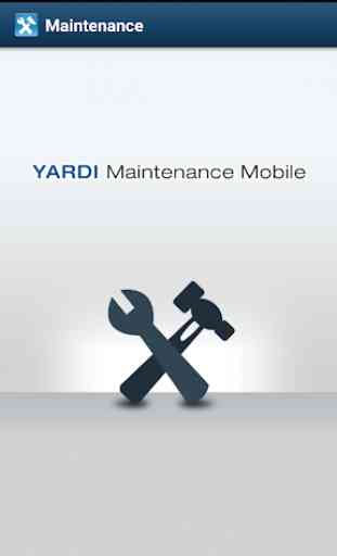 Yardi Maintenance Mobile 1
