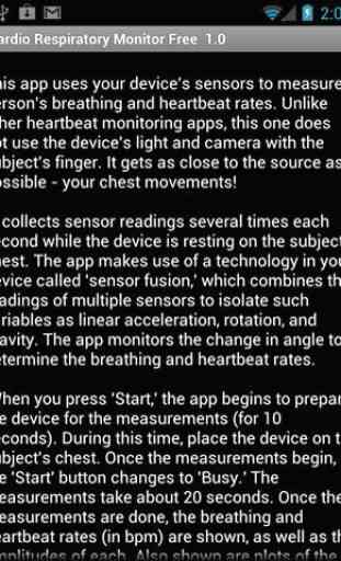CardioRespiratory Monitor Free 2