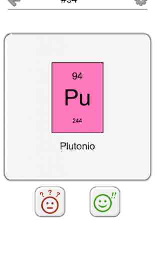 Elementi chimici e la tavola periodica - Nomi-Quiz 4