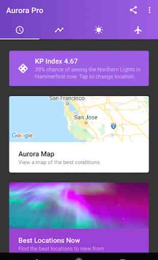 My Aurora Forecast Pro - Aurora Borealis Alerts 1