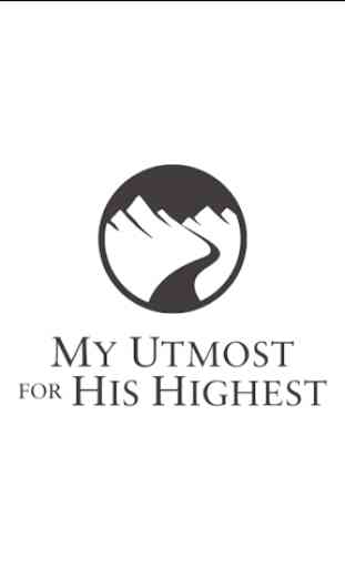 My Utmost for His Highest 1