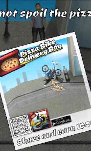 Pizza Bike Delivery Boy 2