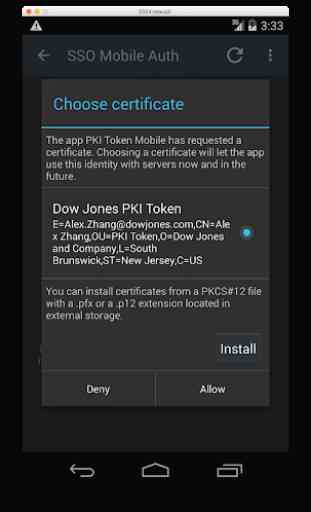PKI Token Mobile 1