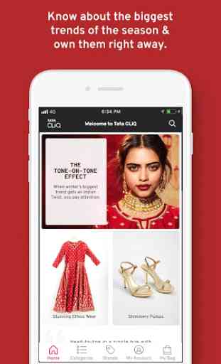 Tata CLiQ Online Shopping App India 2
